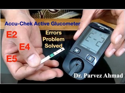 error e5 accu chek active|How to resolve Errors (E2/E4/E5) of Accu.